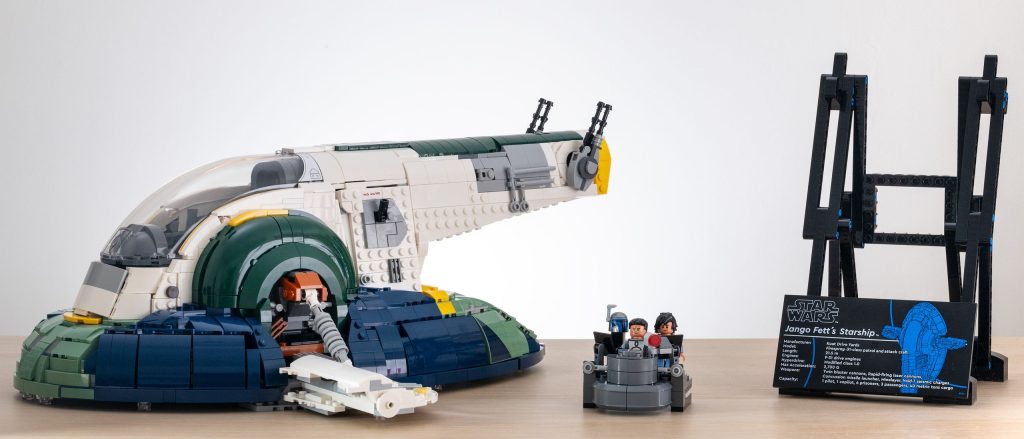 The Lego Star Wars UCS Jango Fett’s Starship is a dream set for brick-building bounty hunters, but it’s definitely not for padawans
