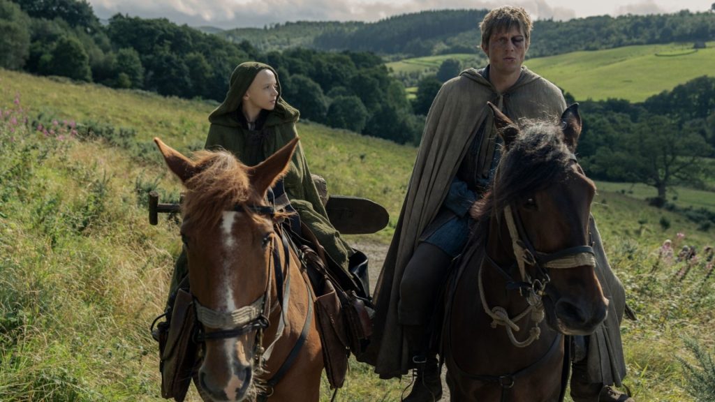 Dexter Sol Ansell and Peter Claffey as Egg and Dunk in A Knight of the Seven Kingdoms episode 6