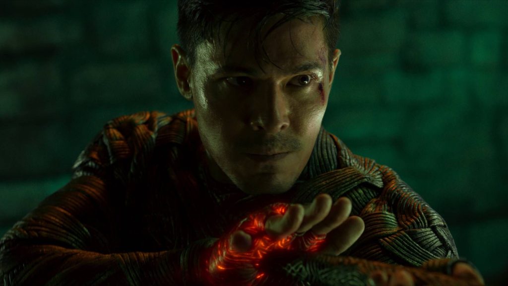 Lewis Tan as Cole Young in Mortal Kombat 2
