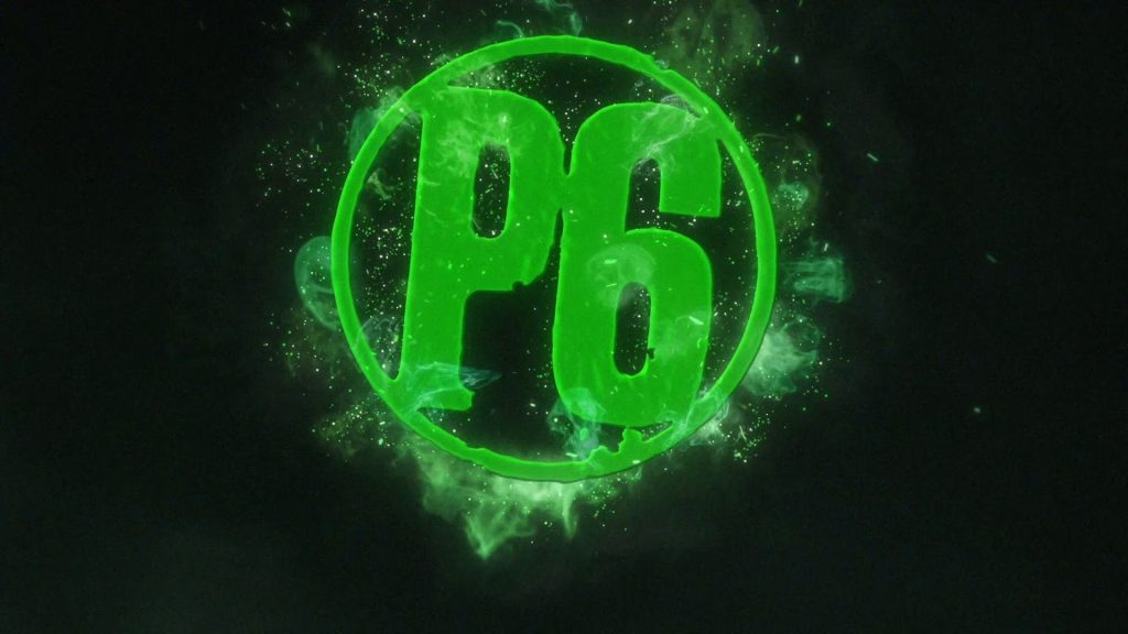 The green Persona 6 logo