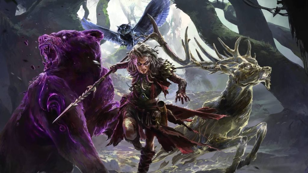 Path of Exile 2 studio says "almost all the progression blockers" from the ARPG's latest update have been fixed as endgame and other planned features are detailed Path of Exile 2: Return of the Ancients trailer screenshot shows a woman holding a spear surrounded by animals.