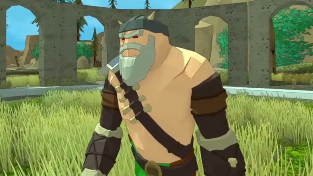 Erenshor ogre in helmet