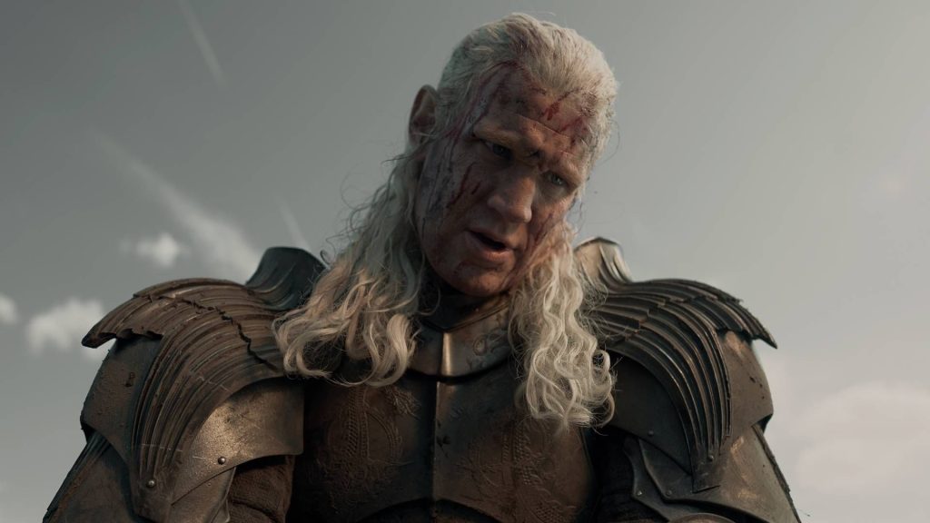 Matt Smith as Daemon Targaryen in House of the Dragon season 3