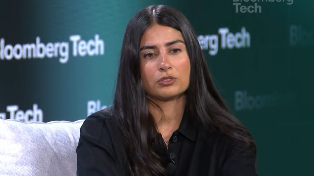 Xbox CEO Asha Sharma speaks on stage