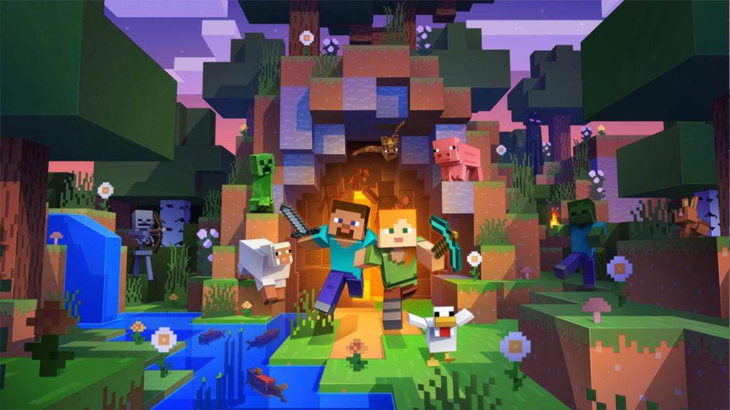 Minecraft's servers are down, locking players out of the game for hours