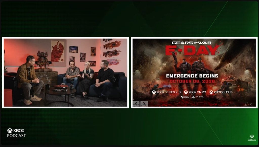 Gears of War: E-Day video pulled after PS5 logo spotted in Xbox’s own podcast