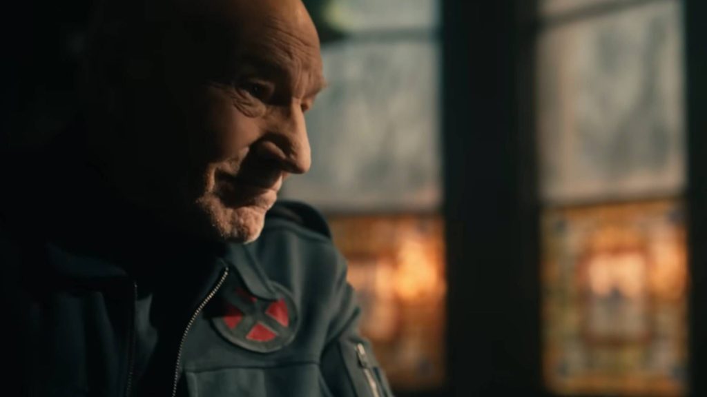 Patrick Stewart as Professor Xavier in Avengers: Doomsday