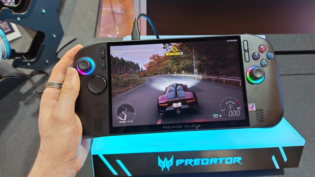 Forget its powerful Intel innards, Acer's new Predator Atlas 8 is a great handheld for a totally different reason