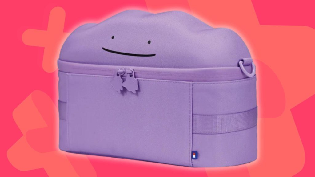A wild Hori Ditto compact carry-all case has appeared, and my Switch 2 needs it Image of the Ditto Compact Carry All Switch 2 case by Hori, with a pink GamesRadar+ background.