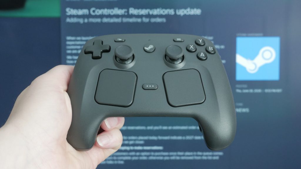Steam Controller reservation hopefuls hit by fresh disappointment with Valve's latest hardware update