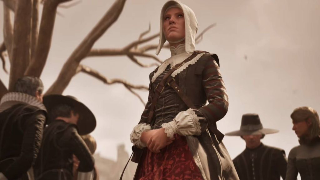 Assassin's Creed creator's new witchy game 1666: Amsterdam resurfaces with a playable demo ahead of its early access launch this year 1666: Amsterdam trailer shows a woman walking through a crowd with a gray sky in the background.