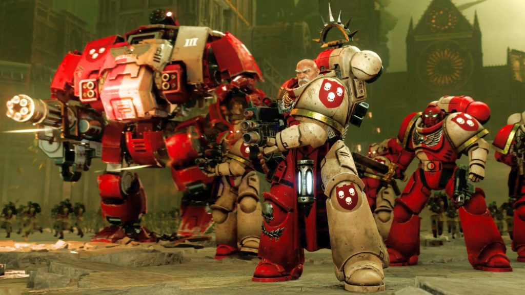 The latest look into Total War Warhammer 40k shows breathtaking scale and devastating violence